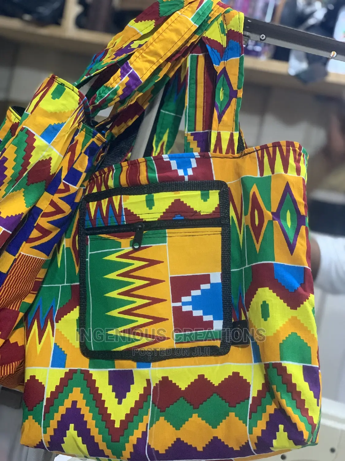 Ankara Tote Bags