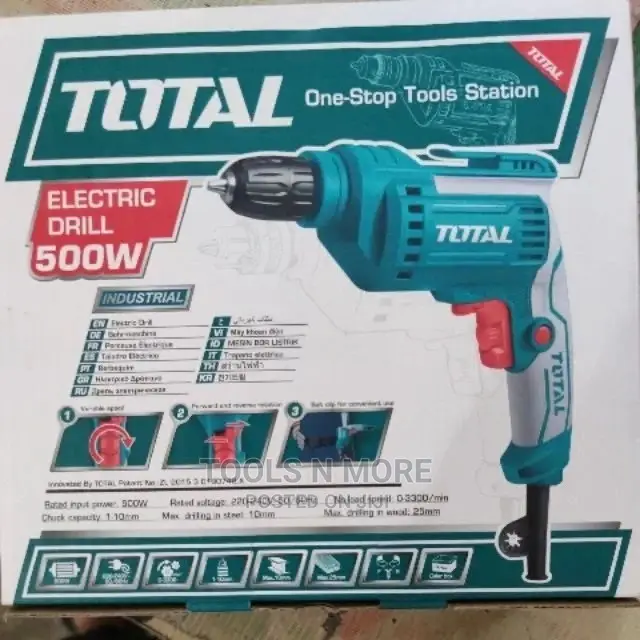 TOTAL Electric Drill (500W)