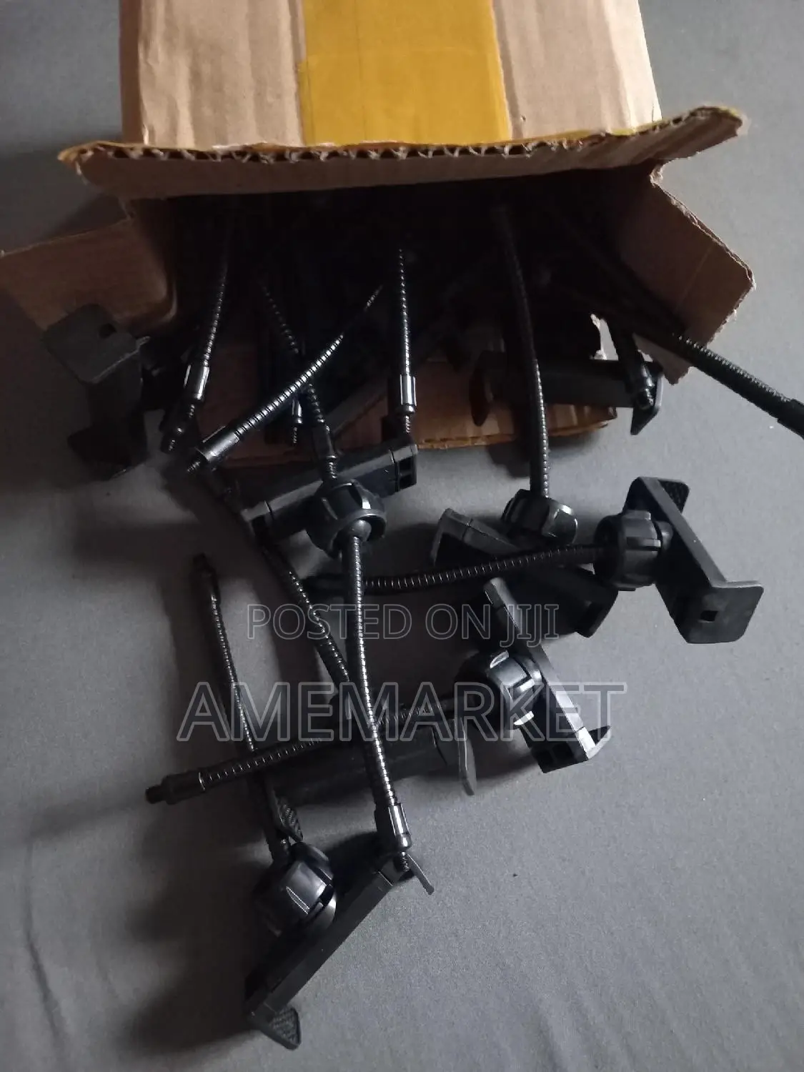 Phone Holder for Ring Light. Make-Up, Live Recording Video