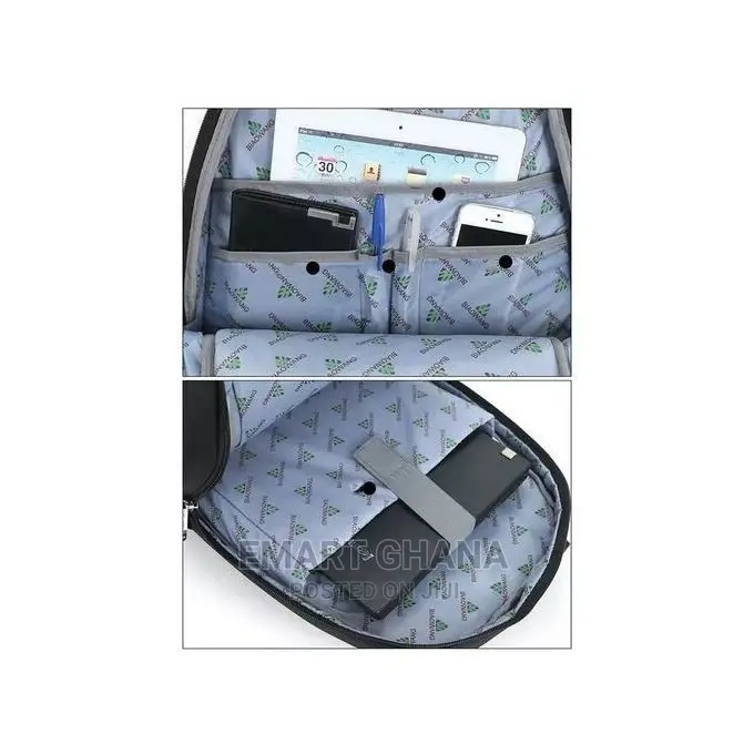 Biaowang Laptop Backpack - 18.5 Inches - Black