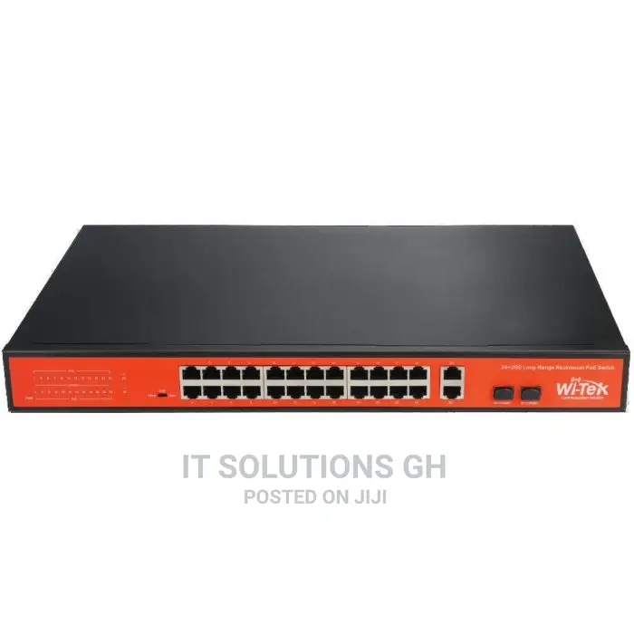 Poe Switch 24ports 10/1000 For Access Point Or CCTV