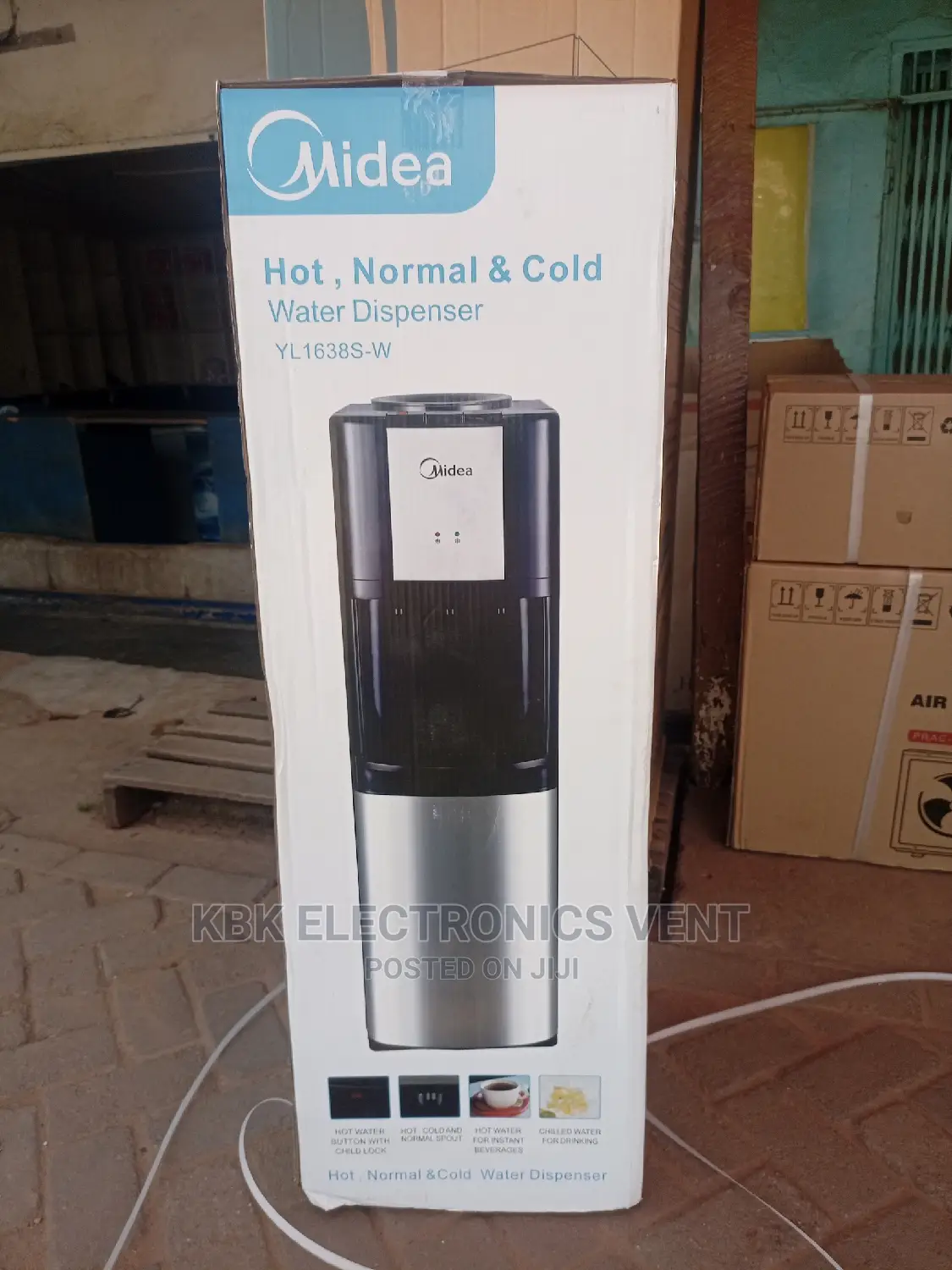 Midea 16ltr Top Mounted Water Dispenser
