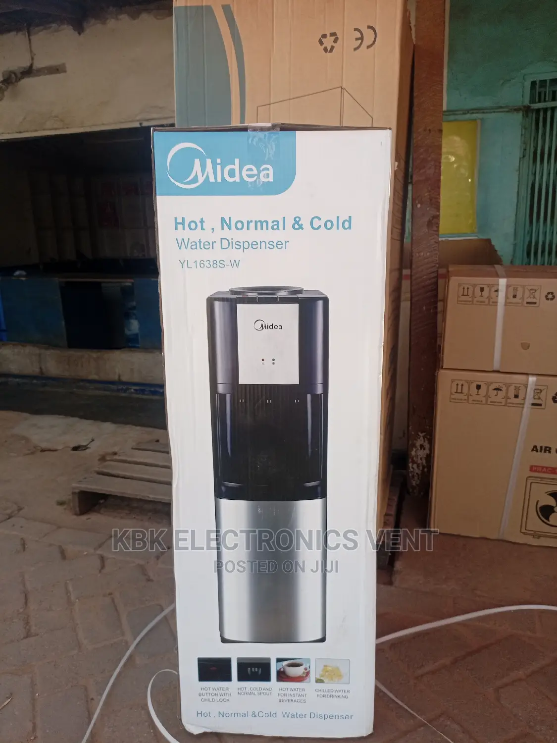 Midea 16ltr Top Mounted Water Dispenser