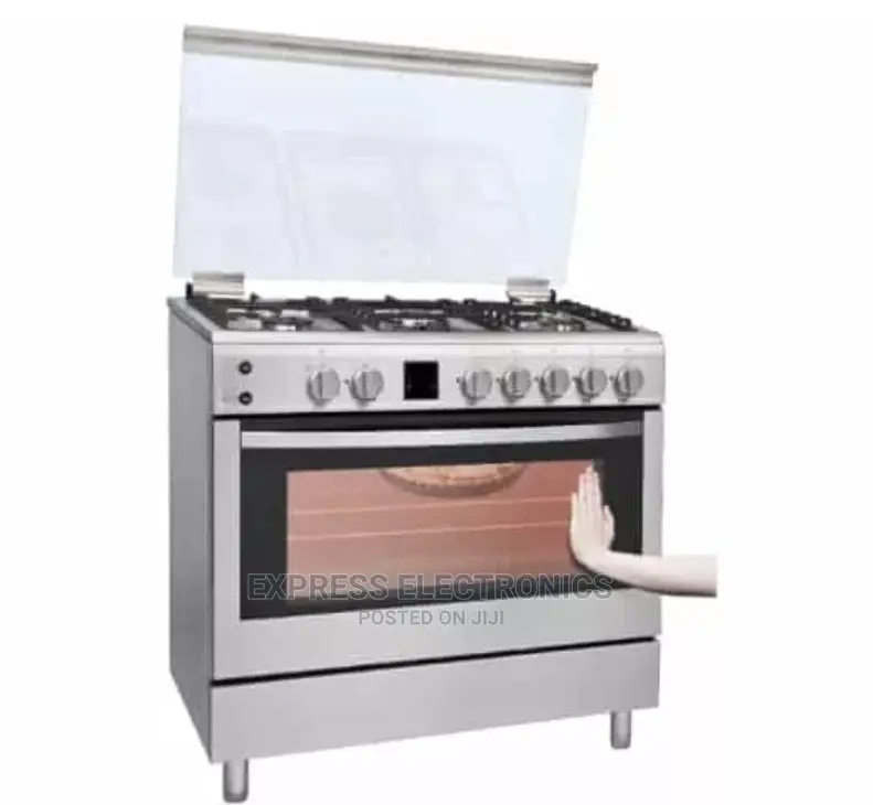 LG 4 Cook Zones, Removable Door Glass, Gas Cooker