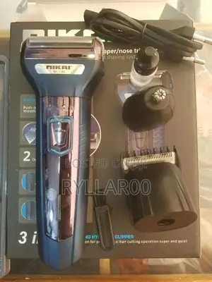 Nikai Rachargeable Shaver, Hair Clipper and Nose Trimmer