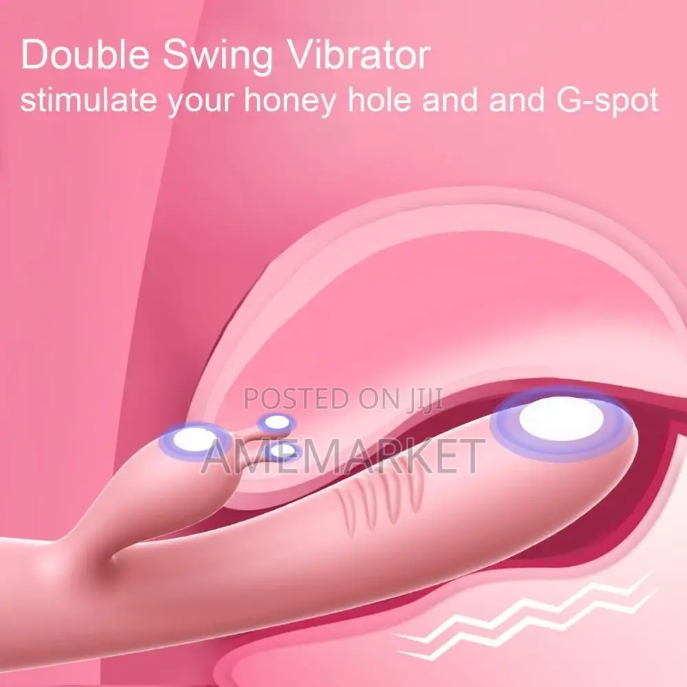 G Spot Dildo Rabbit Vibrator Silicon Clitoris Massager.