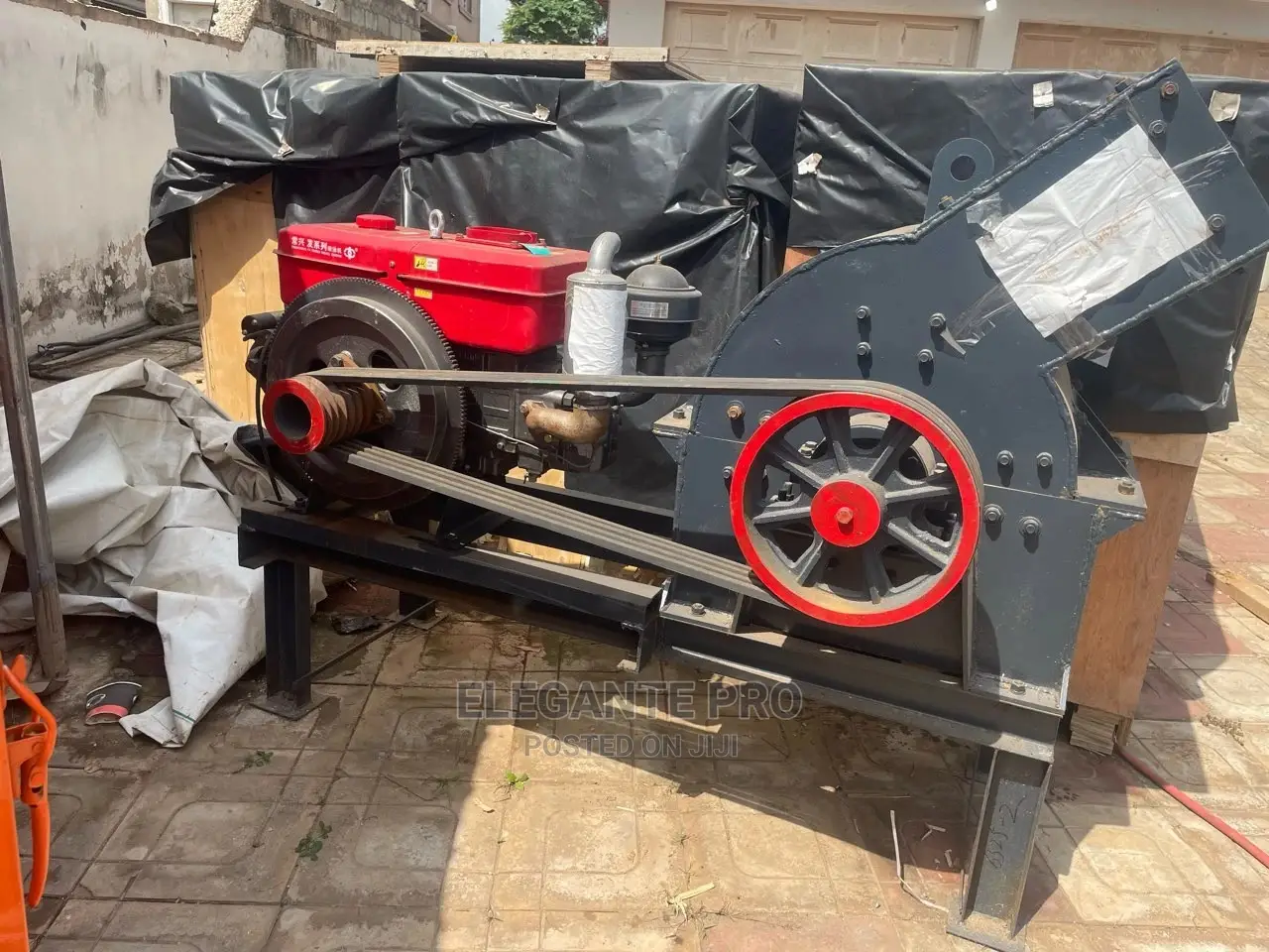 Diesel Stone Crusher Machine