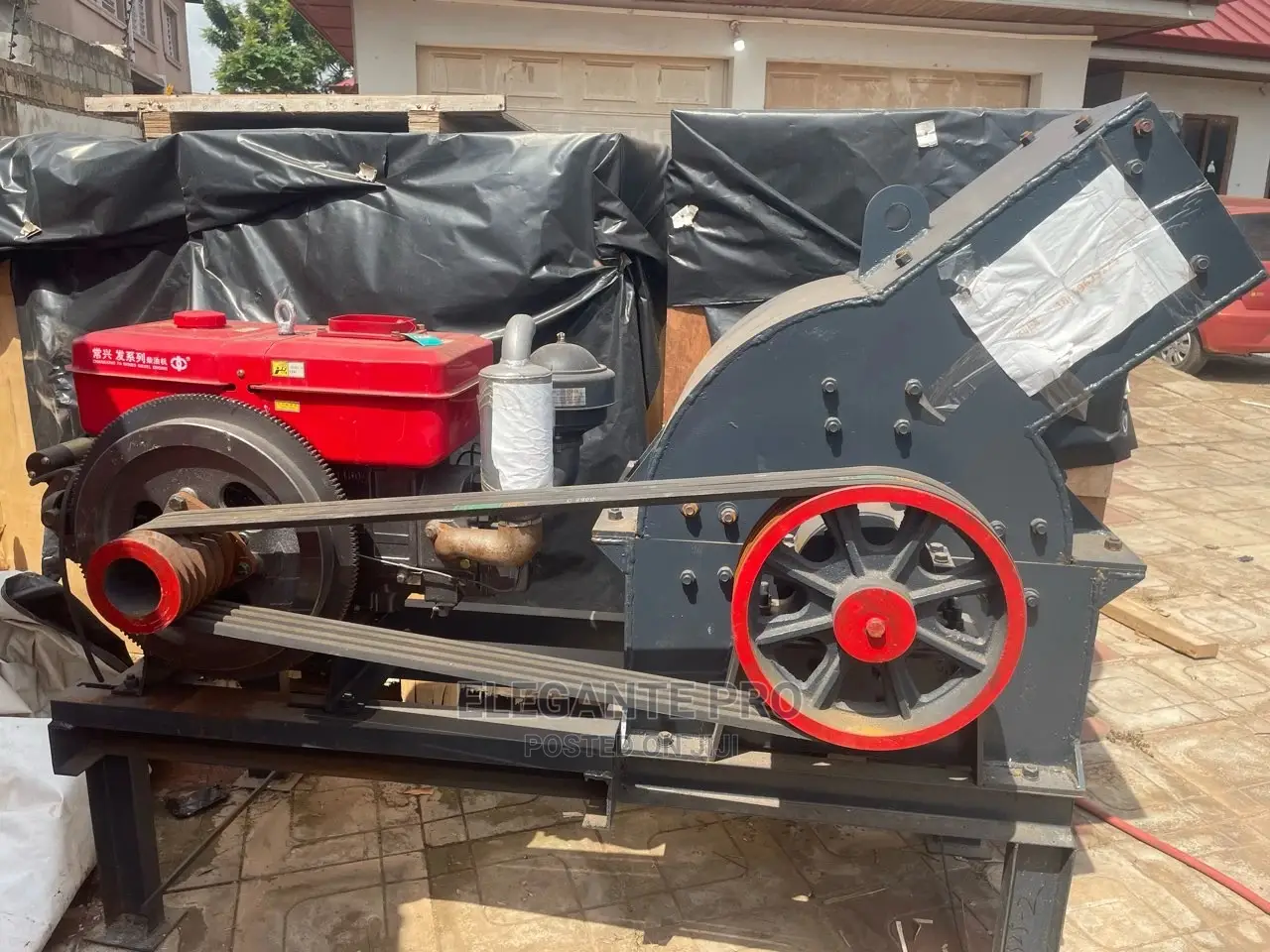 Diesel Stone Crusher Machine