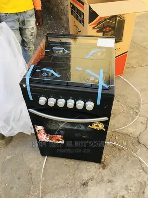 Fresh in Boxed Volcano 4burner Gas Cooker With Oven+ Grill