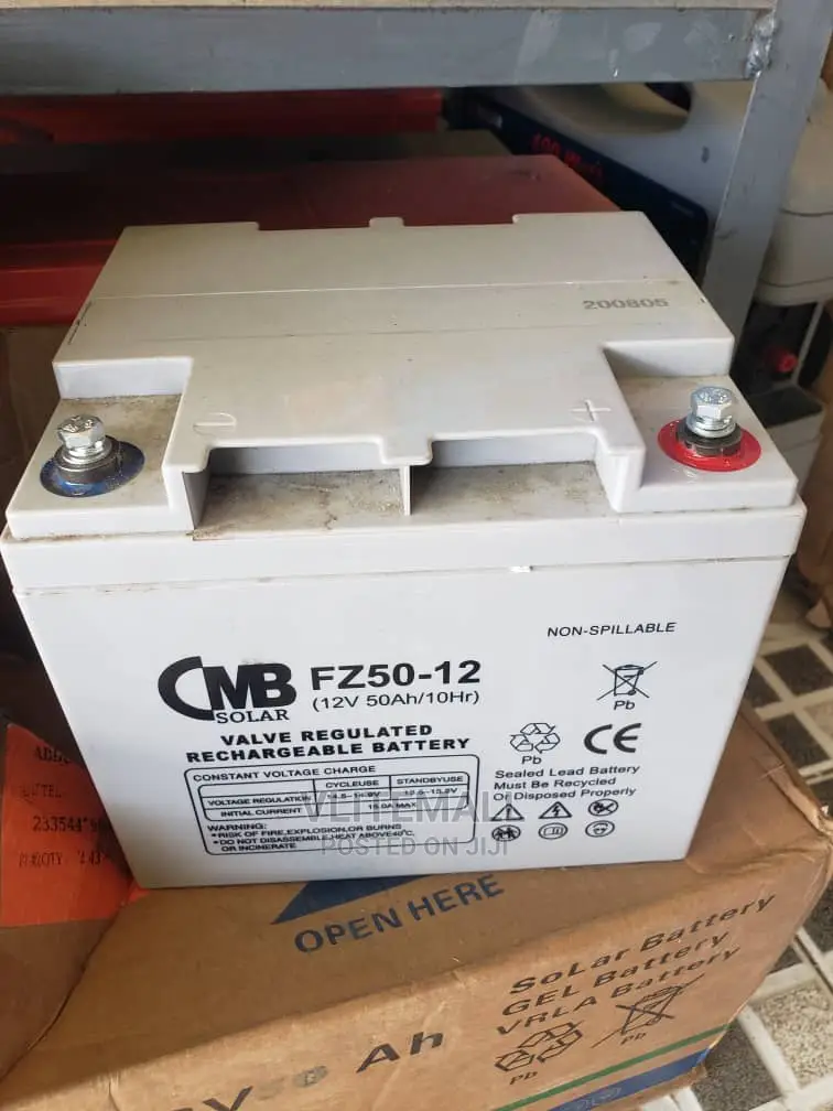 CMB Gel Solar Battery 50A