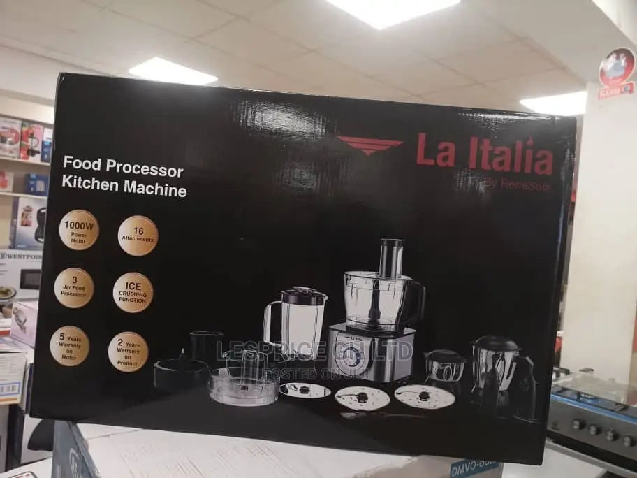 La Italia Food Processor Kitchen Machine