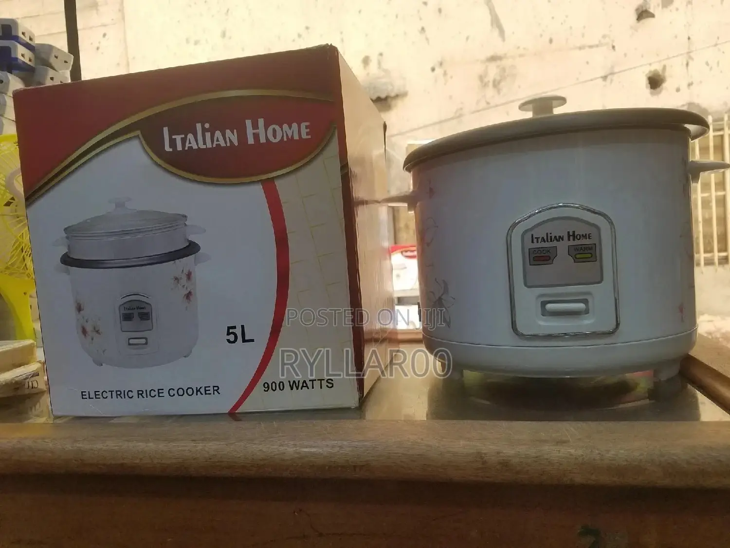 Italian Home Glass Top Rice Cooker 5l