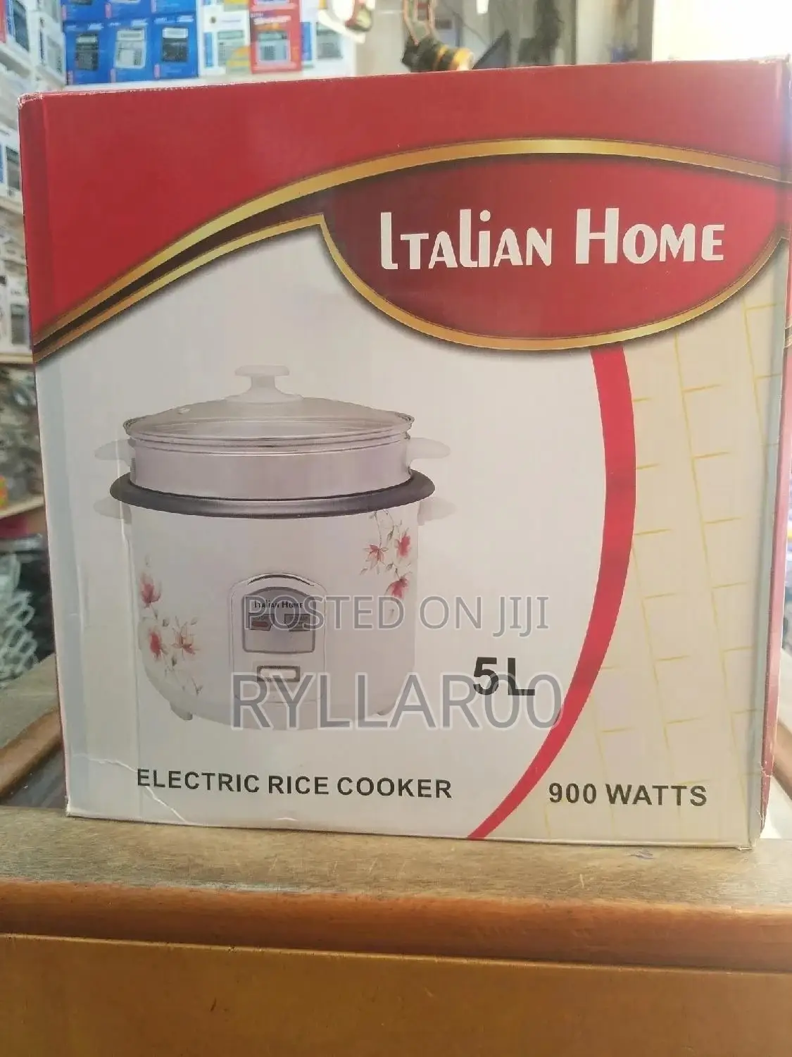 Italian Home Glass Top Rice Cooker 5l