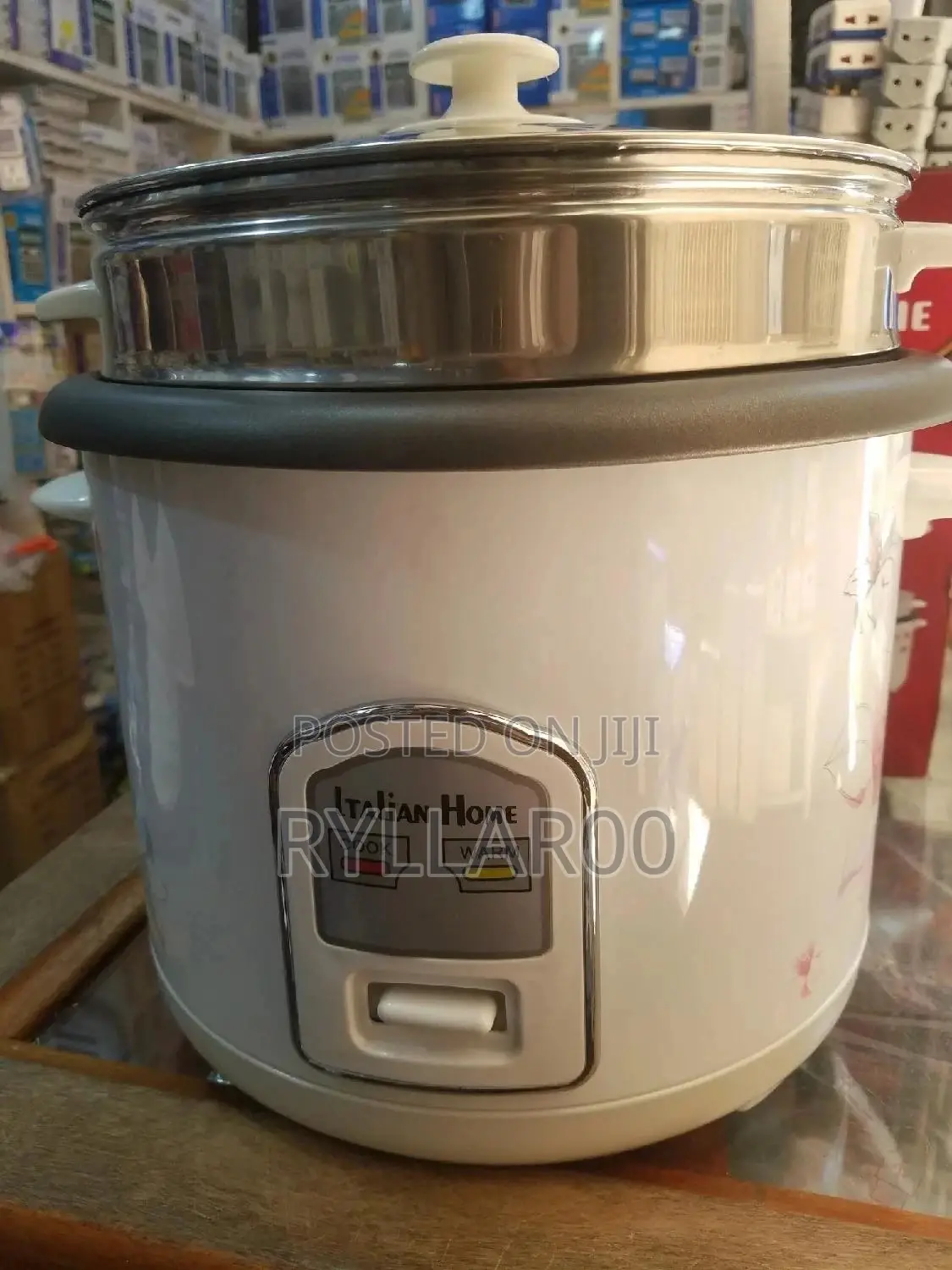 Italian Home Glass Top Rice Cooker 5l