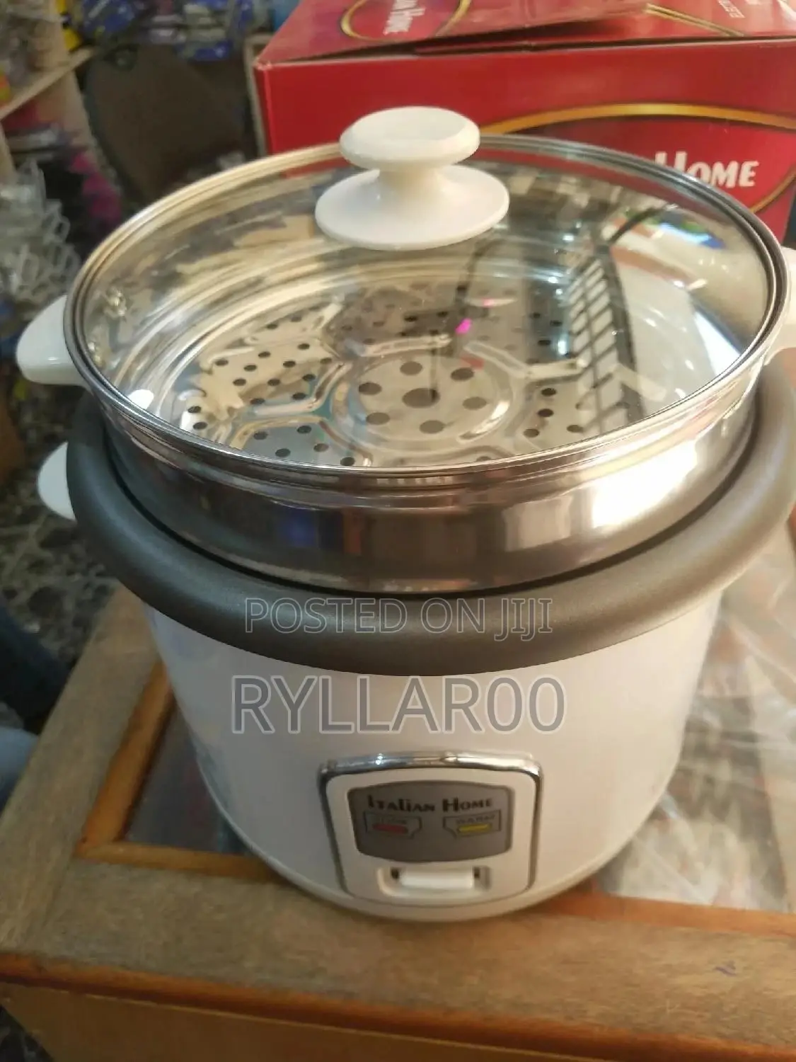 Italian Home Glass Top Rice Cooker 5l