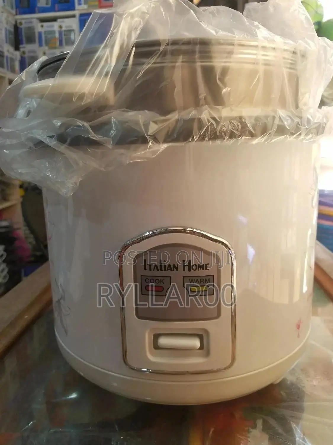 Italian Home Glass Top Rice Cooker 5l