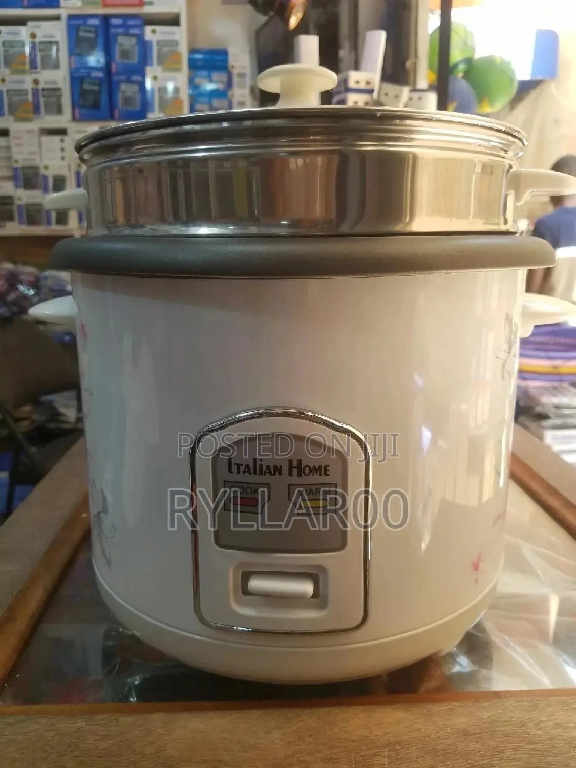 Italian Home Glass Top Rice Cooker 5l