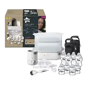 Tommee Tippee Closer to Nature Complete Feeding Kit - White