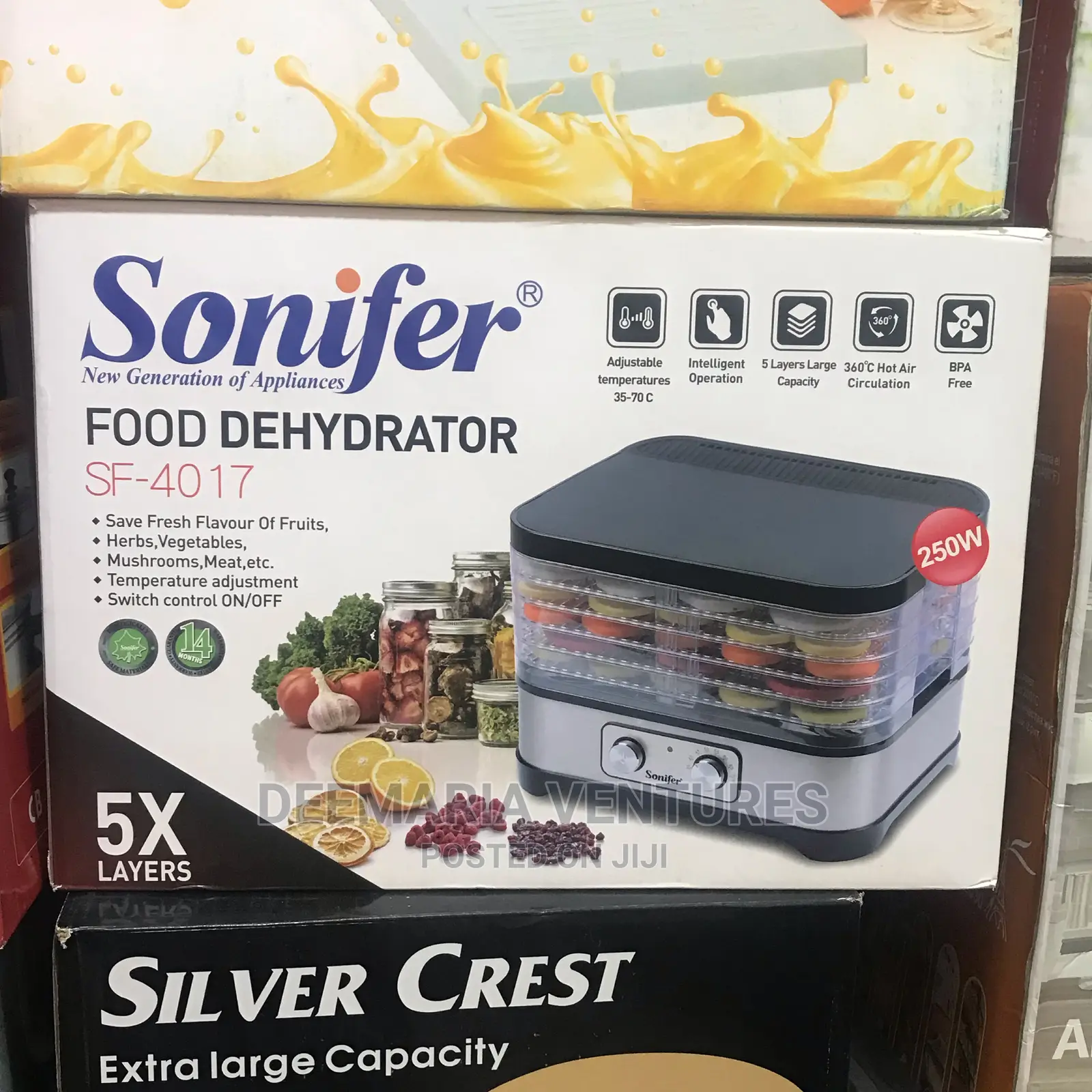 Sonifer Food Dehydrator Sf-4017