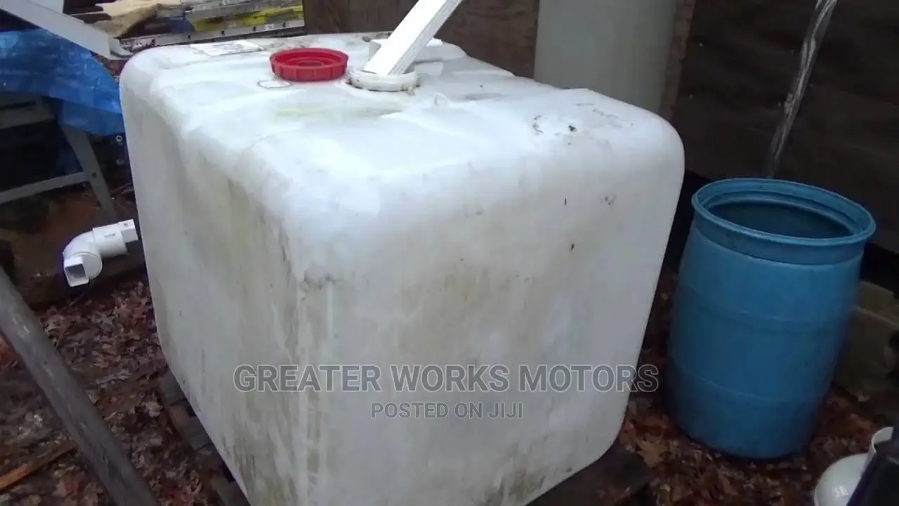 Water Tank Without the Metal Cage