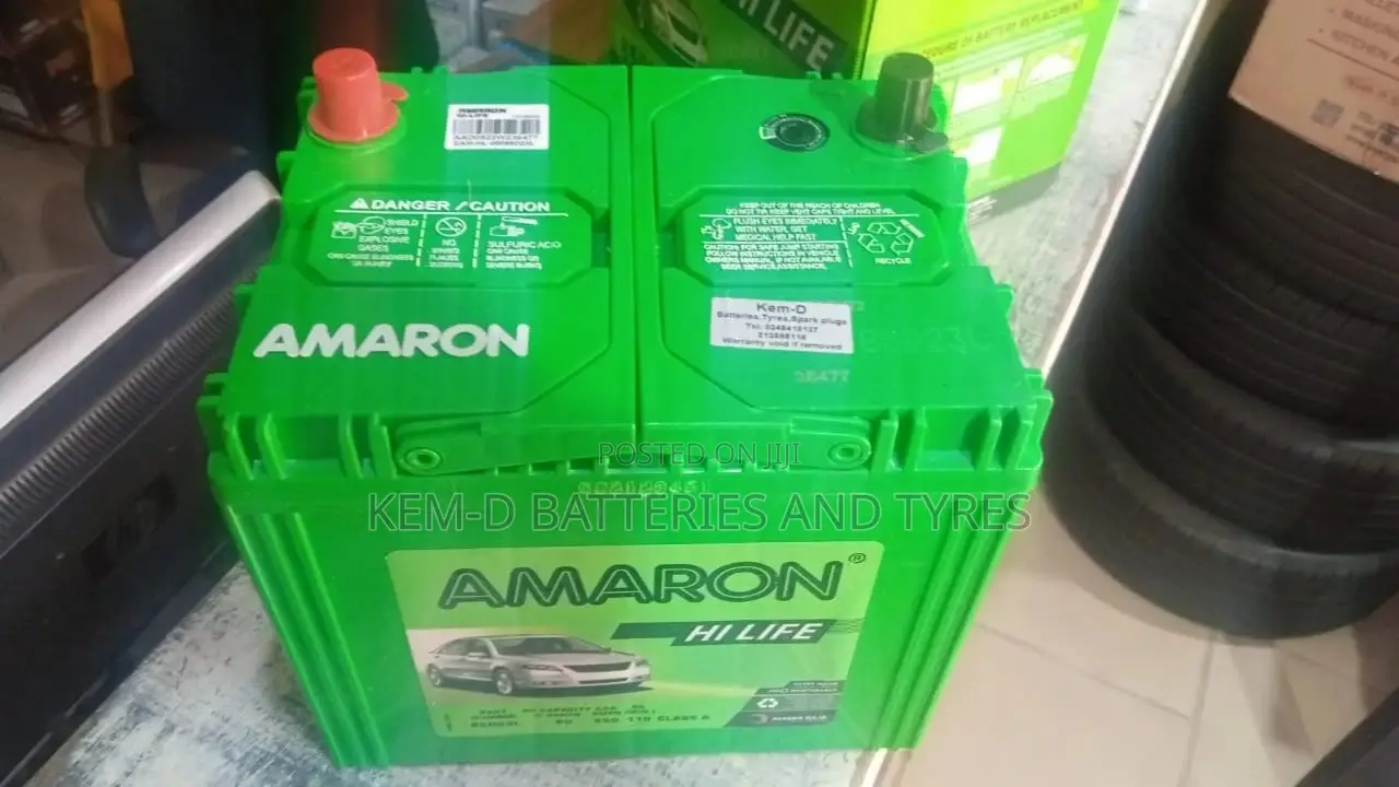 Amaron Battery - 15 Plates Block Type