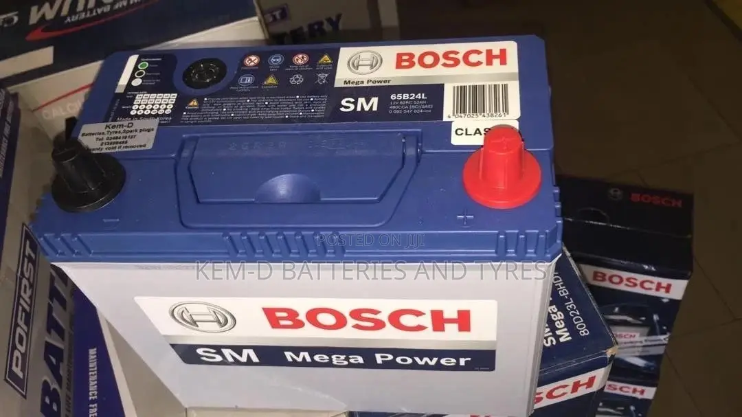 Bosch Car Battery 65B24L for Vitz Cube Civic CRV Accord
