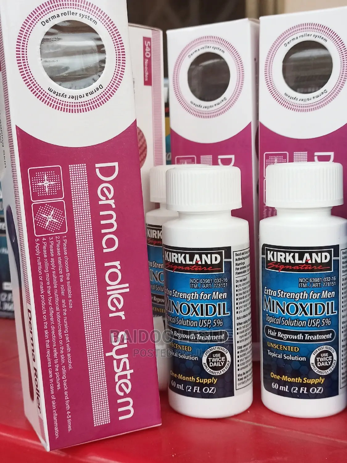 Kirkland USA and Derma Roller 0.5mm
