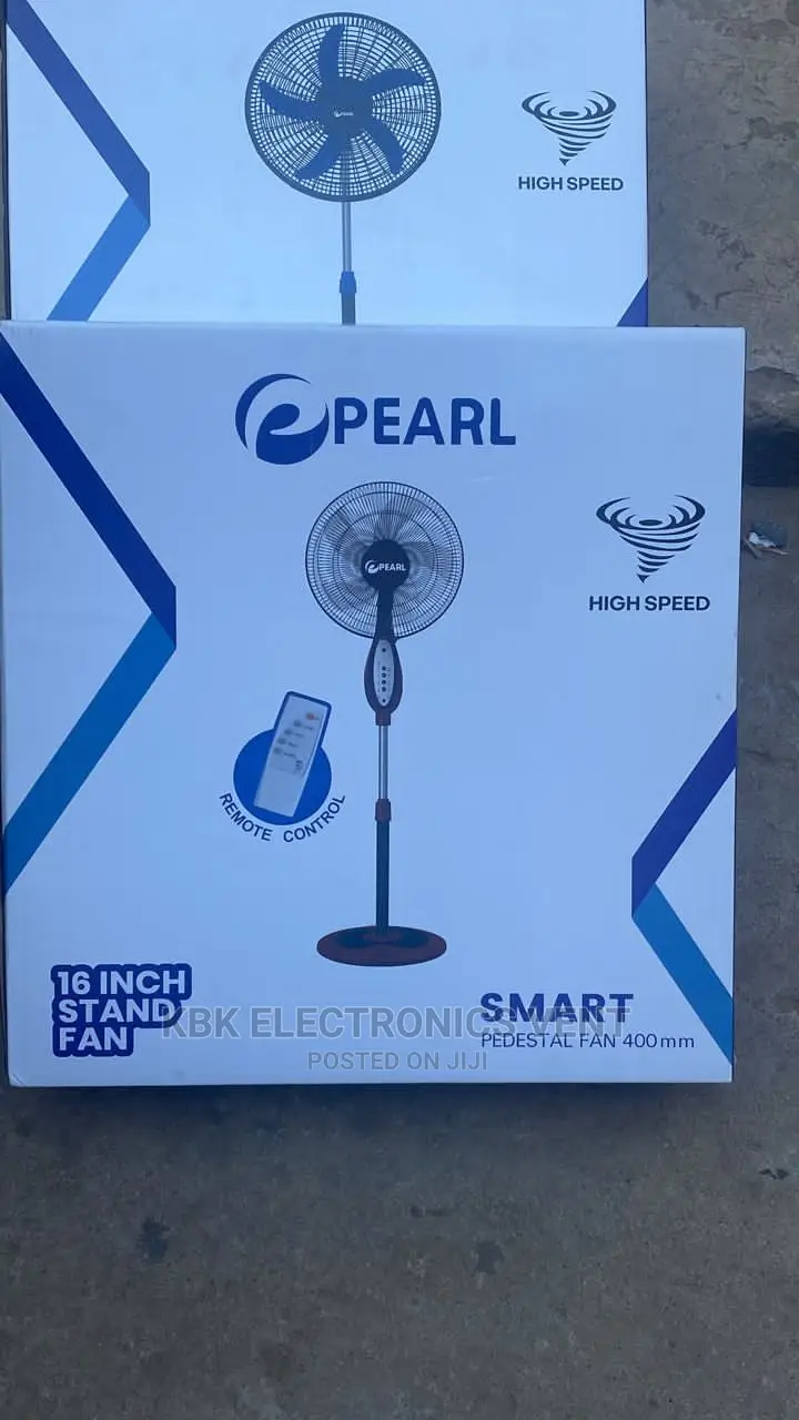 Pearl 16" Standing Fan + Remote Control