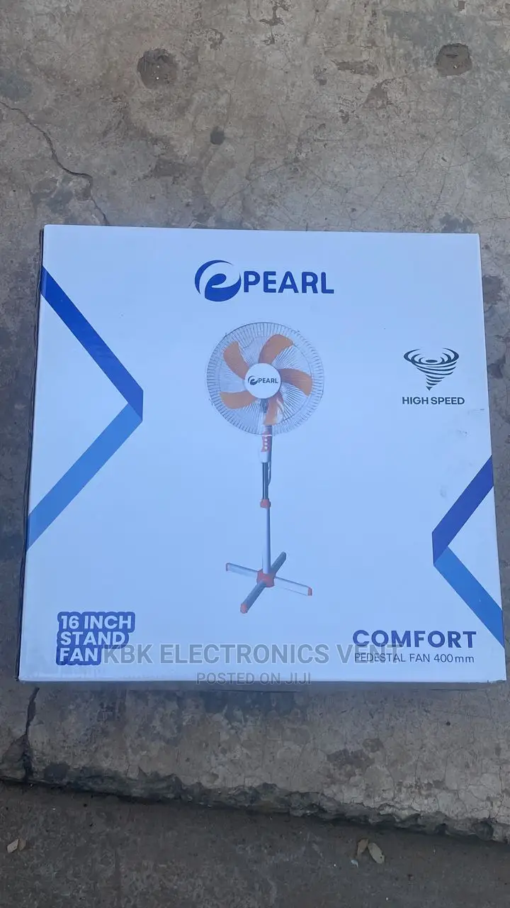 Pearl 16" Standing Fan Comfort Air