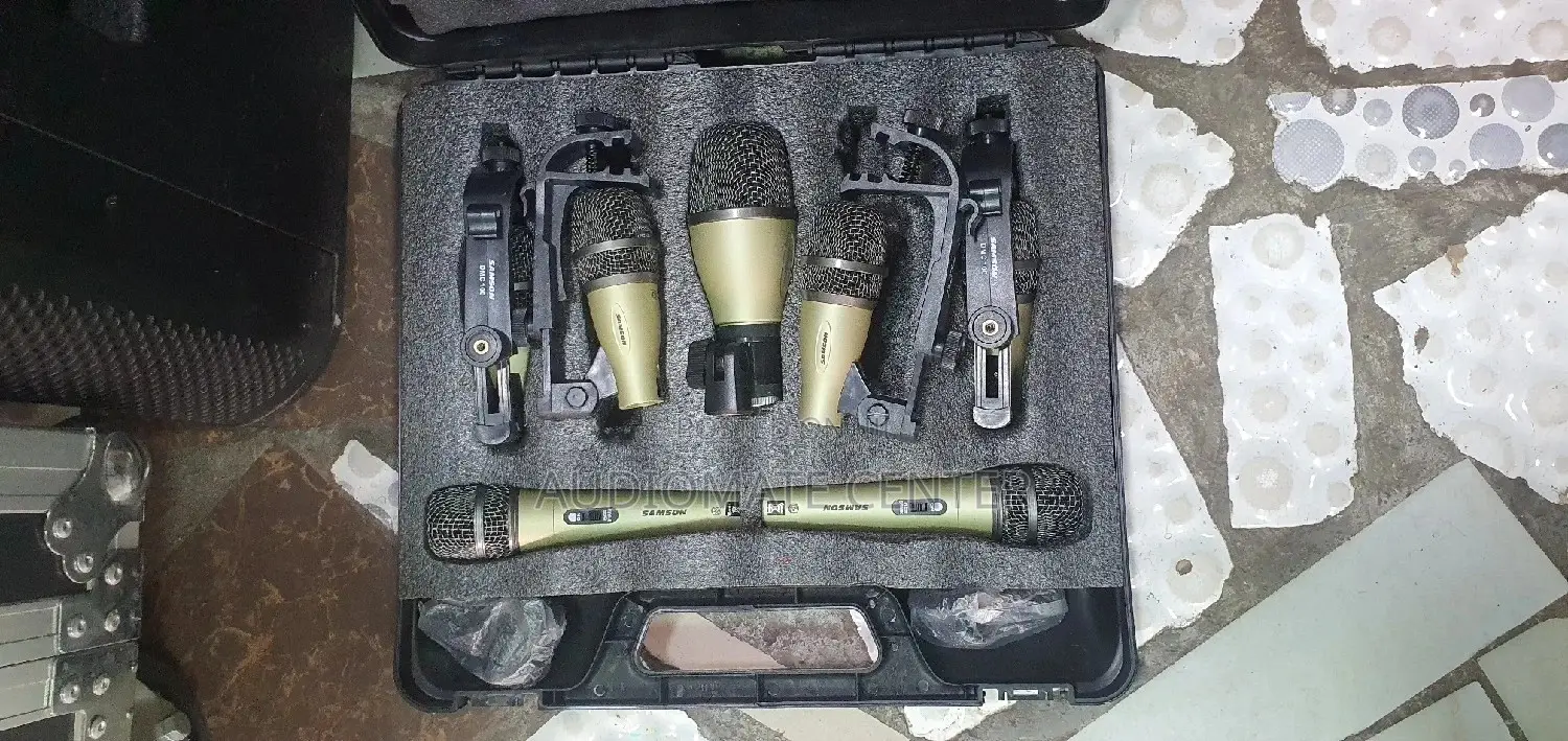 Samson 7pcs Drums Mic