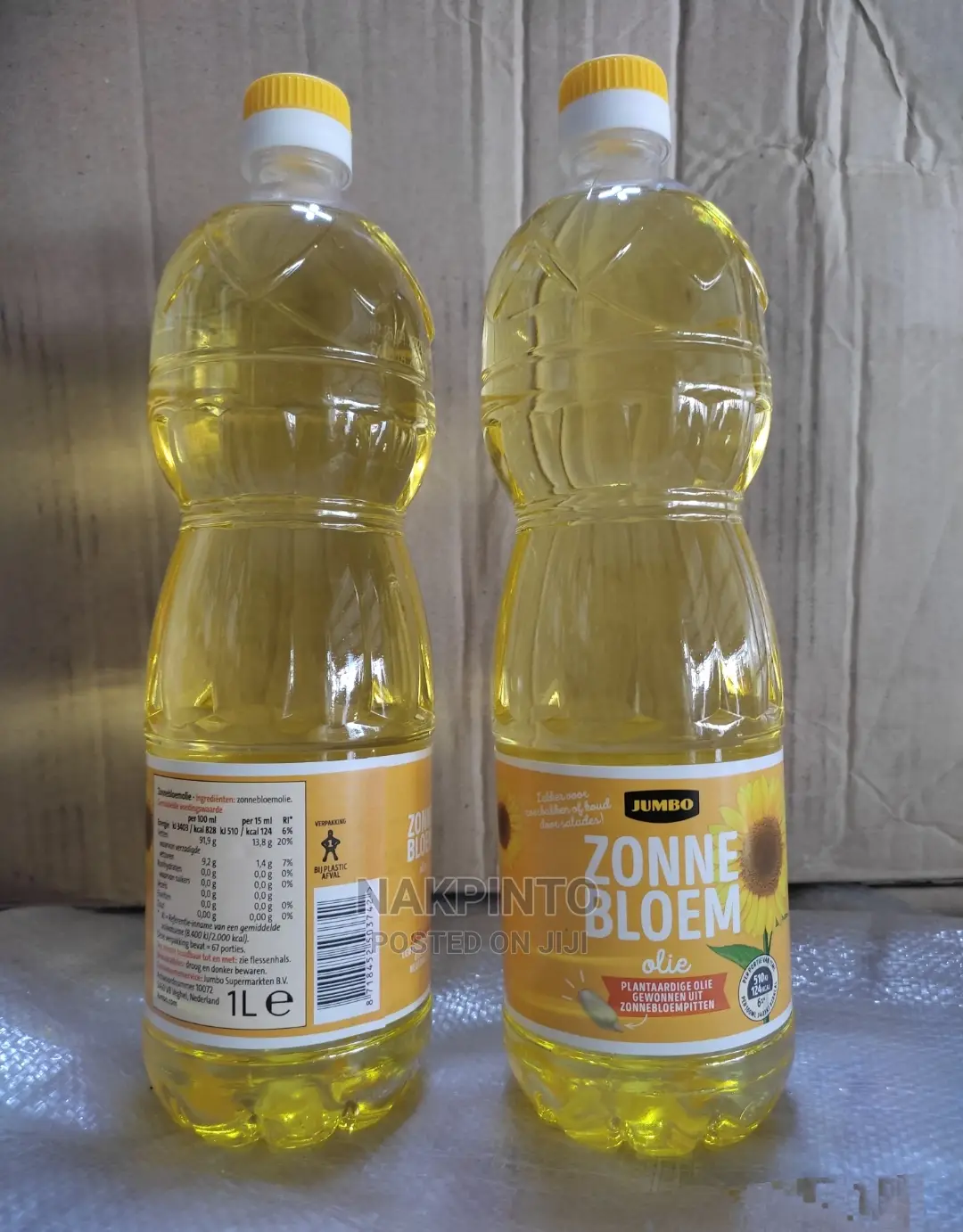 100% Pure Sunflower Oil (1L)