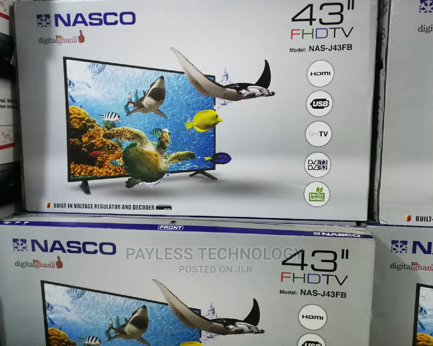 Nasco Satellite Digital Televisions 43inch