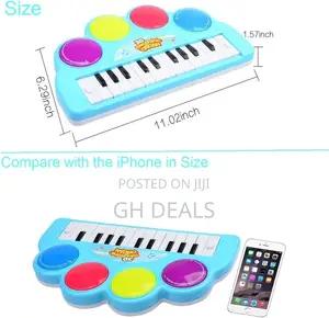 Baby Keyboard Piano Music Toy Piano With Flash Light