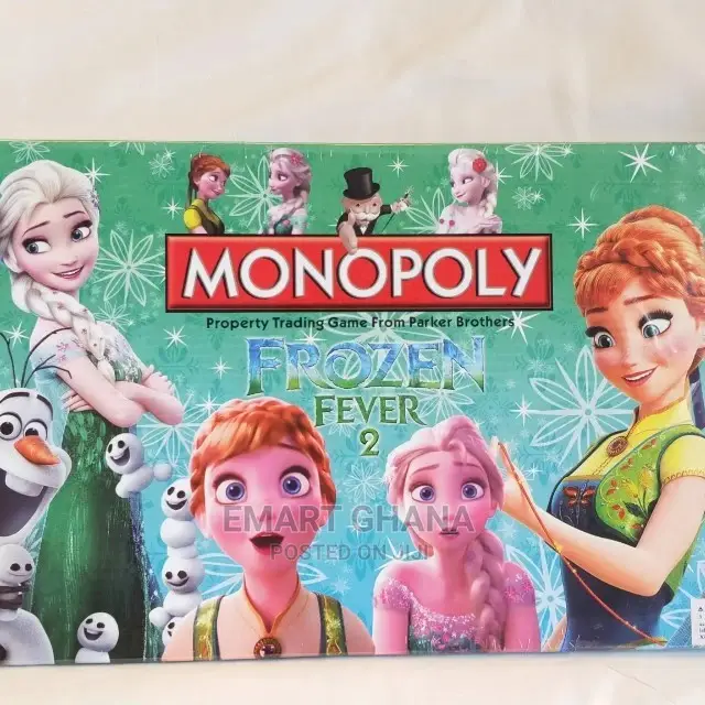 Monopoly : Frozen Fever 2 for Kids