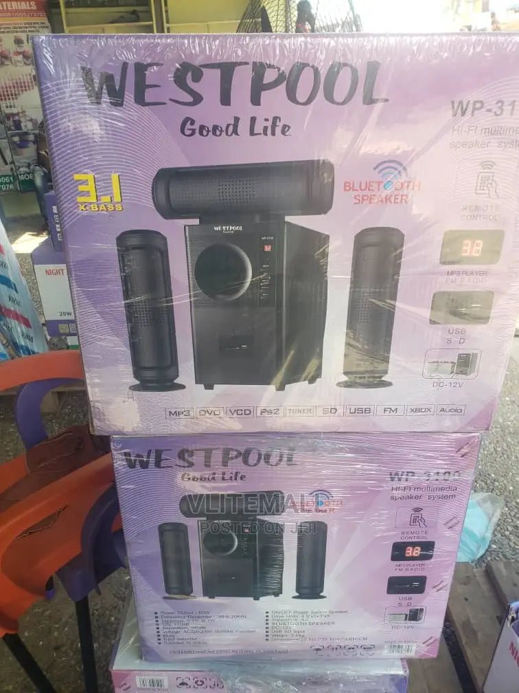 Westpool Hi-Fi Multimedia Speakers System WP-3100