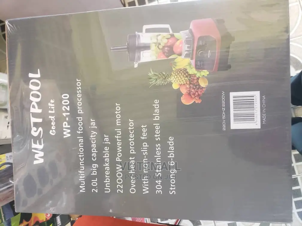 Westpool Commercial Blender WP-1200