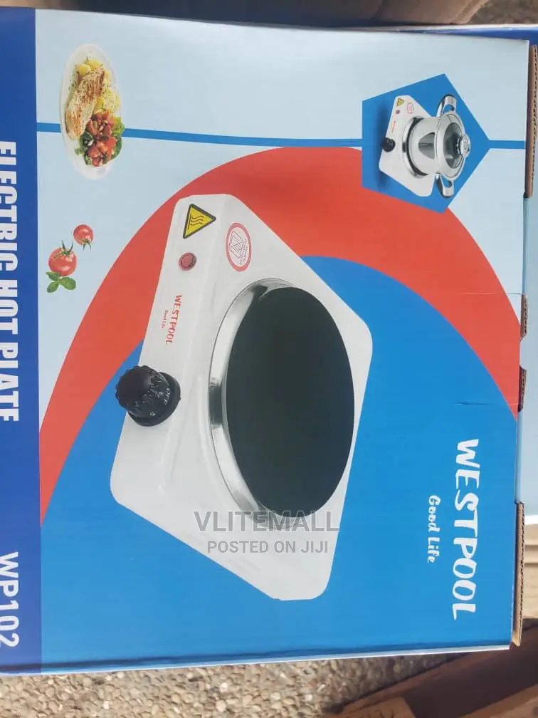 Westpool Single Burner Electric Hot Plate WP-102