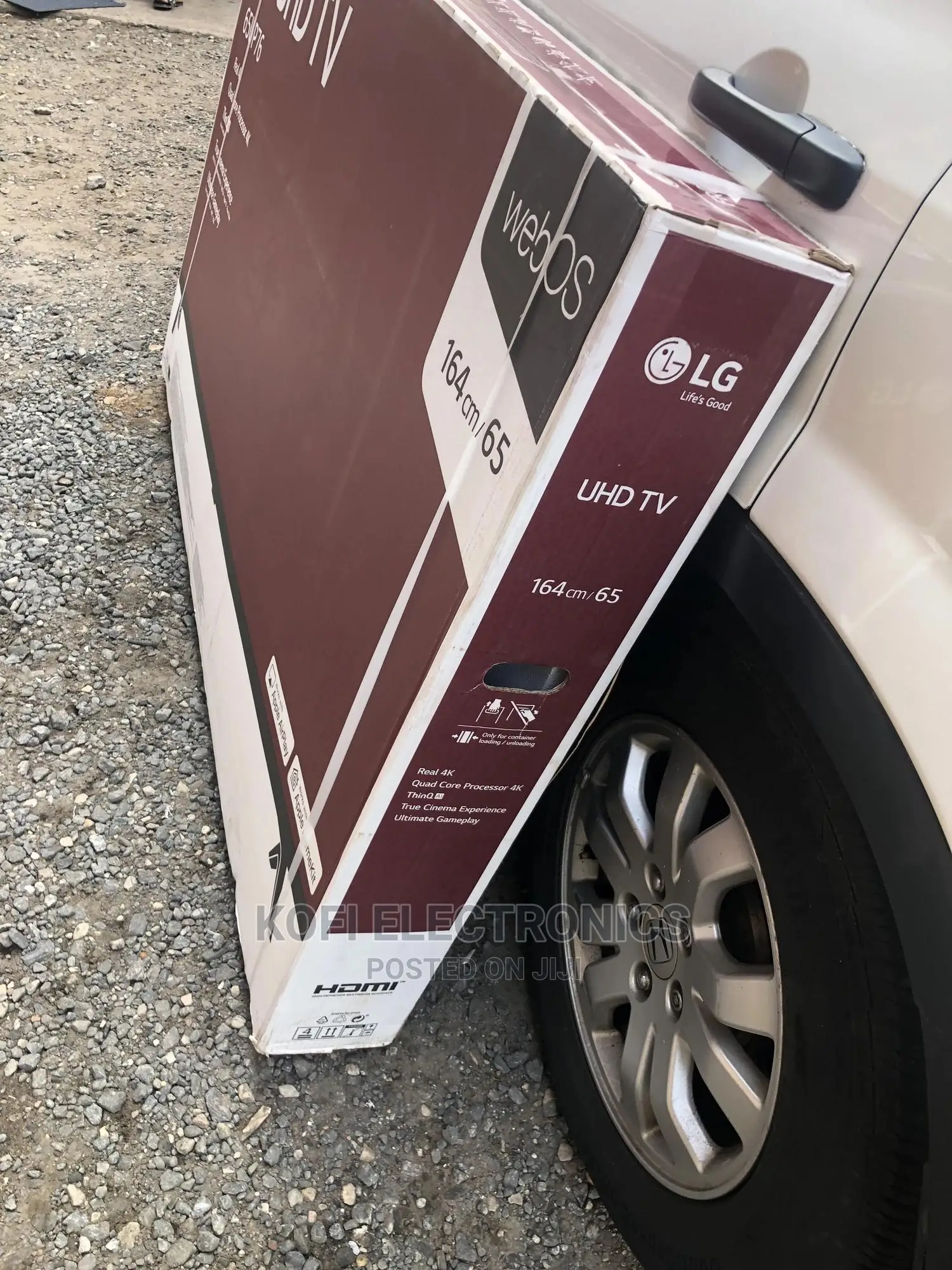 3-Side Bezel Less LG UHD 76 Series 65 Inch Class Smart Tv