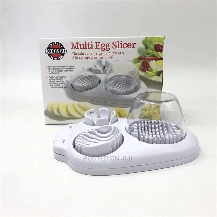 Three-in-one Multi-functional Egg Cutter Egg Slices