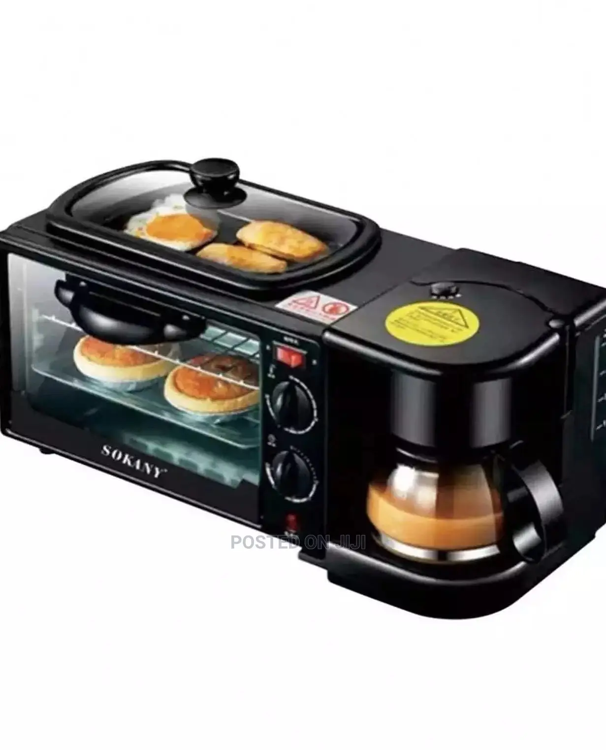 SOKANY 3 In1 Breakfast Makers Multi Function Machine