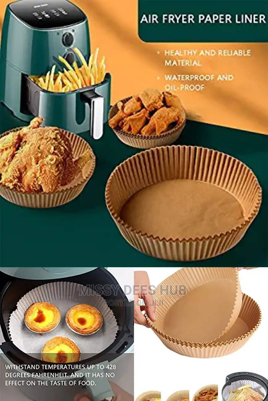 Air Fryer Grease-Proof Paper Liner - 50pcs