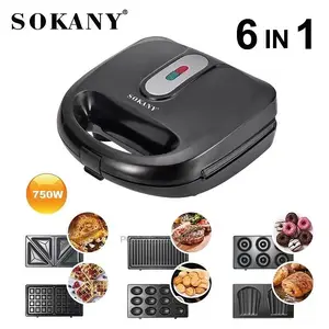 High Quality Sokany 6 IN 1 Toaster