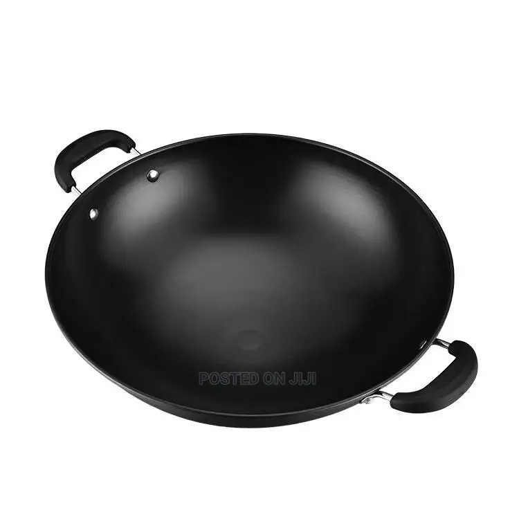 Cast Iron Stainless Non-Stick Pot Round Thickened Wok