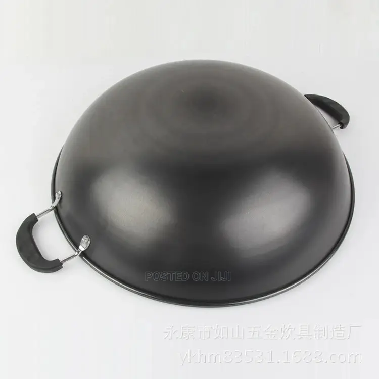 Cast Iron Stainless Non-Stick Pot Round Thickened Wok