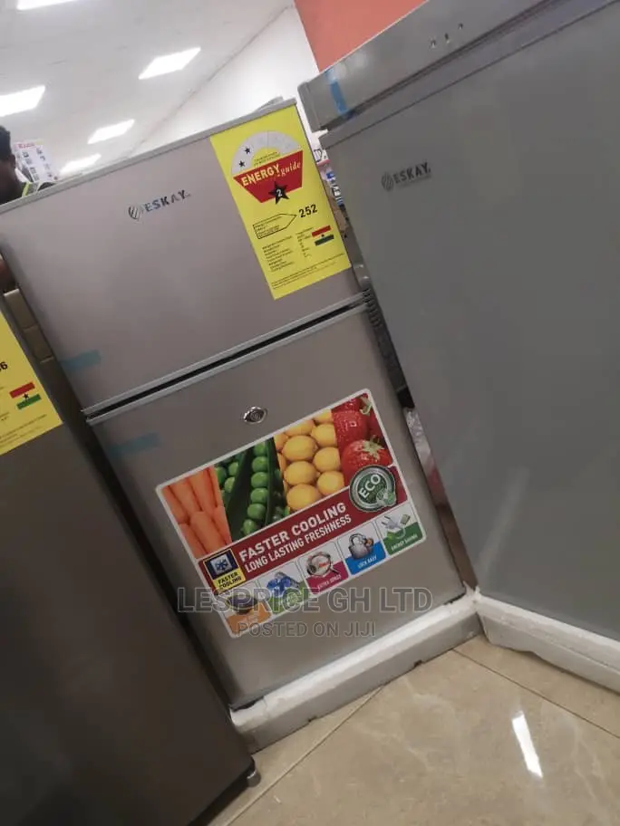Eskay Double Door Tabletop Fridge