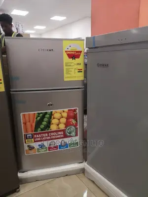 Powerful Eskay Double Door Tabletop Fridge
