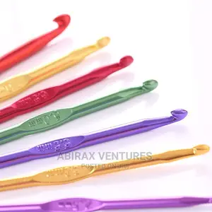 12 Pcs Aluminium Crochet Hook Set