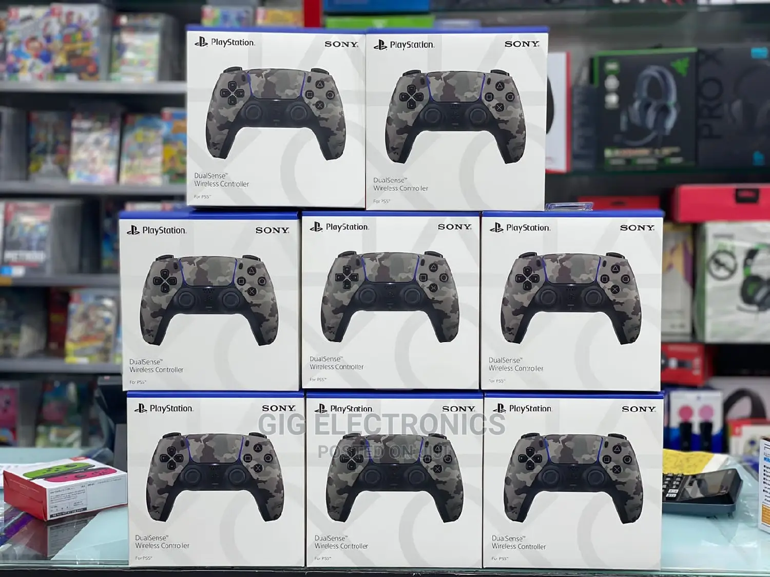 Ps5 Controller - Gray Camouflage