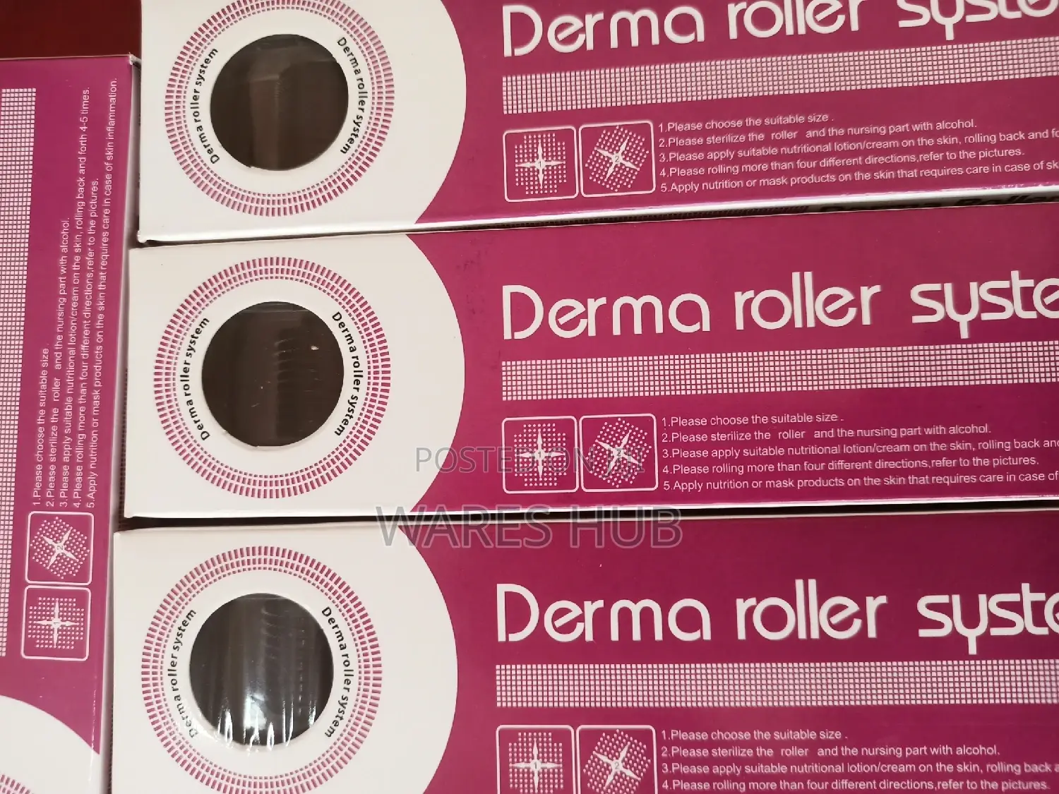 Derma Roller Model Beard Lifestyle