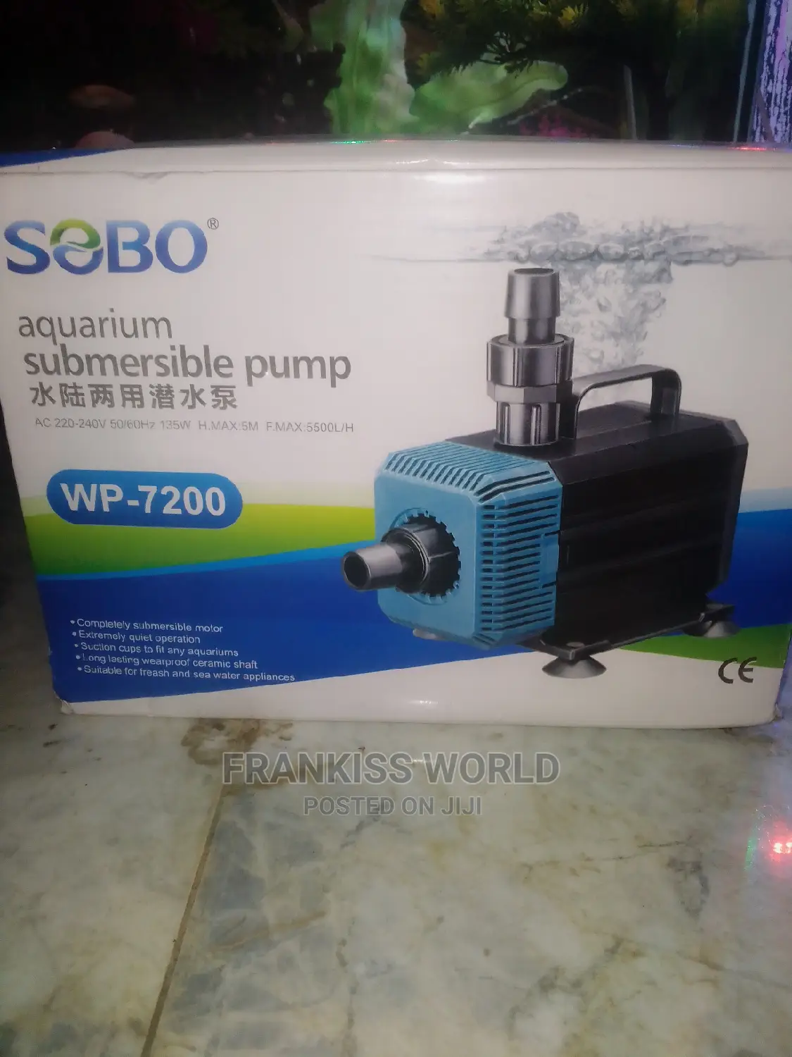 Aquarium Submersible Pump